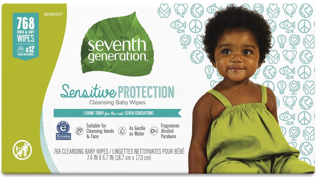 Seventh Generation Sensitive Protection Wipes