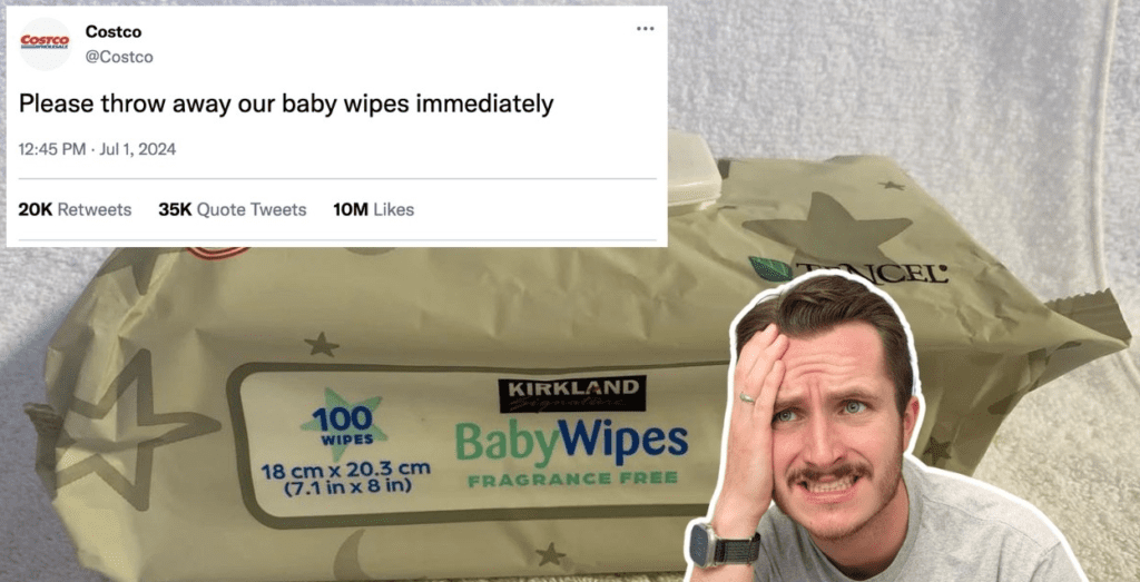 Kirkland Baby Wipes Recall PFAS