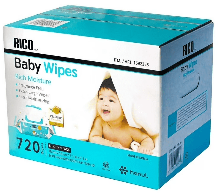 Rico wipes pack 