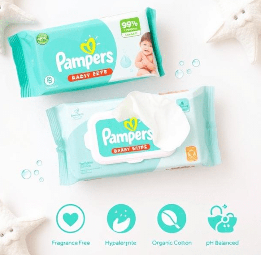Pampers Aqua Pure Baby Wipes Review - babywipesplus
